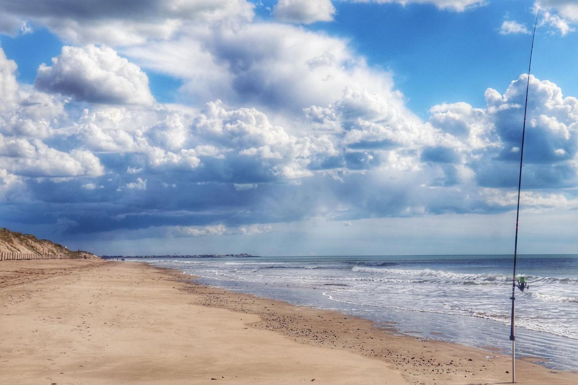 La Dune, Proche Rue Pietonne Et Plage Сен-Жан-де-Мон Екстер'єр фото
